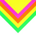 Quill Fluoro Board A3 Pack 5 Assorted