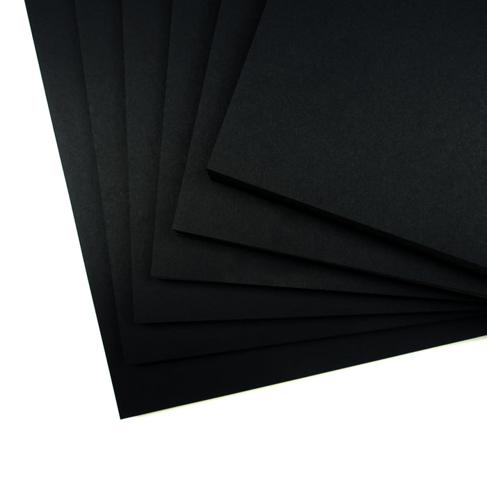 Quill School Cover Paper 120gsm A4 Pack 500 Black