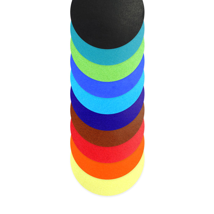 Quill Shapes Circles 120mm Diameter 80gsm Pack 100 Gloss Assorted