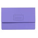 Bantex Document Wallet Manilla 230gsm Foolscap Purple