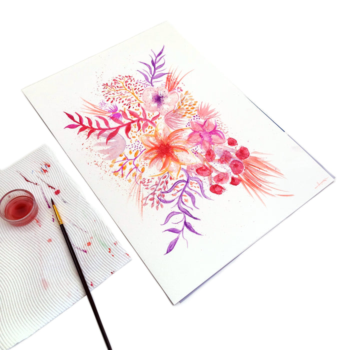 Quill Watercolour Pad A3 200gsm 12 Sheets Portrait