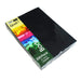 Quill Coloured Board A4, 160gsm – Black (Pack of 200)