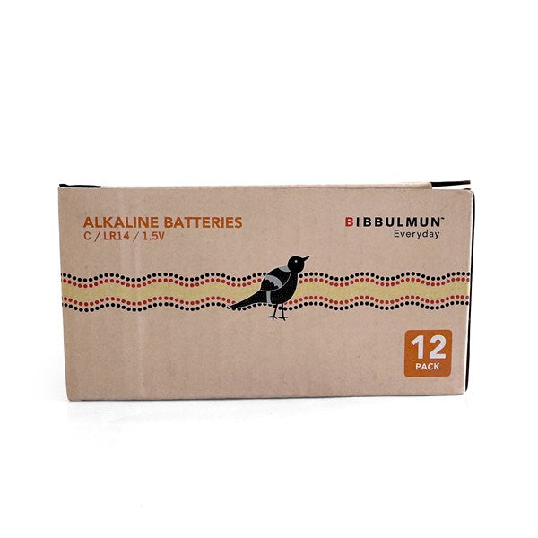Bibbulmun Everyday C Batteries (12 Pack)
