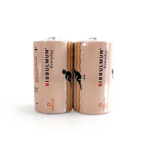 Bibbulmun Everyday D Batteries (12 Pack)