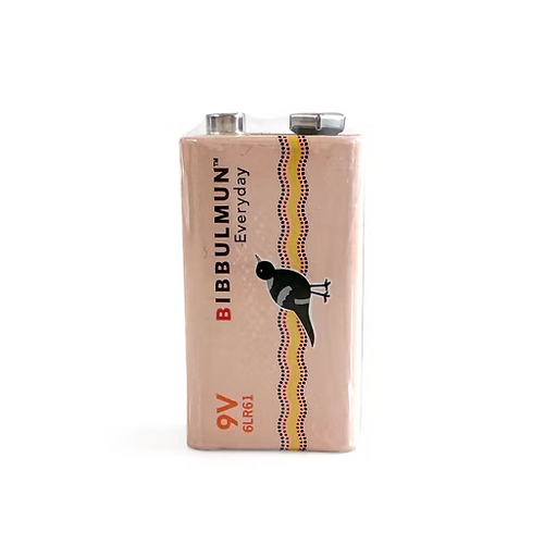 Bibbulmun Everyday 9V Batteries (12 Pack)