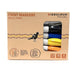 Bibbulmun Paint Markers Metal Barrel Bullet Tip 1-3mm Assorted Box of 12 ( 2 x Blue , 2 x Black , 2 x Orange , 2 x Red , 2 x White , 2 x Yellow )