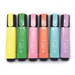 Bibbulmun Pastel Highlighters Wallet – 6 Assorted Colours (Pastel-6WT)