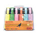 Bibbulmun Pastel Highlighters Wallet – 6 Assorted Colours (Pastel-6WT)