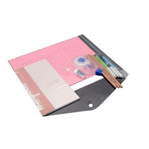 Bibbulmun A4 Document Wallet – Pack of 10 (Assorted Colours)