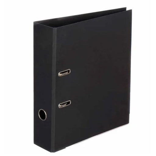Bibbulmun PE Linen Lever Arch File A4 Black