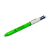 4 Colour Ballpoint Pen – Multi-Ink Click Pen (Green Body)