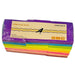 Bibbulmun Super Sticky Notes 50mm x 50mm – Assorted Colours, Pack of 24 (2400 Notes)