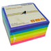 Bibbulmun Super Sticky Notes – 101mm x 101mm, 6 Neon Colours, 600 Sheets (Pack of 6)