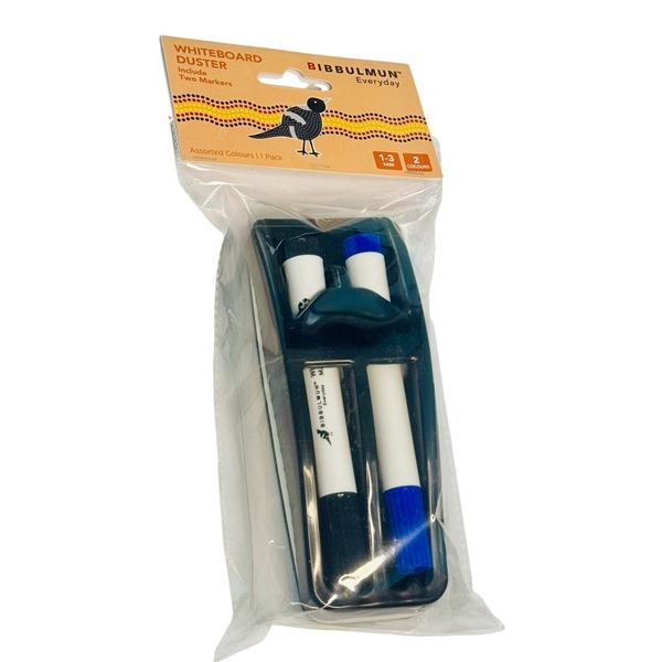 Bibbulmun Whiteboard Cleaner Magnetic with 2 Markers