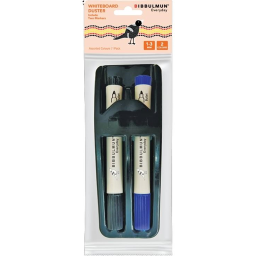 Bibbulmun Whiteboard Cleaner Magnetic with 2 Markers
