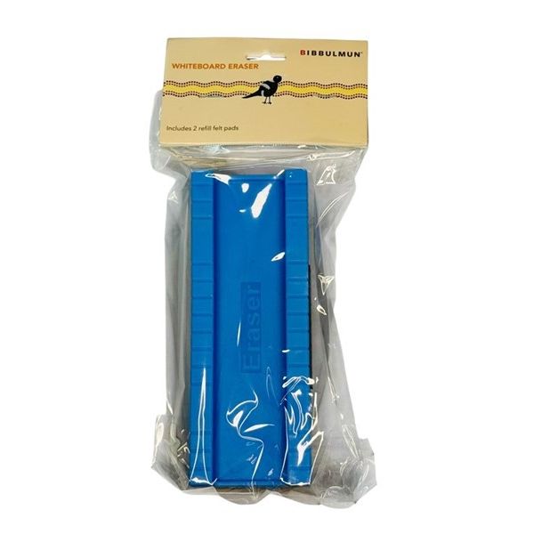 Bibbulmun Magnetic Whiteboard Eraser with Peel-Away Felt Pads