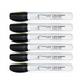 Bibbulmun Metal barrel Paint Markers – Medium Tip, Waterproof – For Glass, Wood, Metal – Black – 1–3mm Bullet Point – Box of 12
