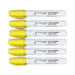 Bibbulmun Metal Barrel Permanent Paint Marker – Yellow, 1–3mm Bullet Point (Box of 12)