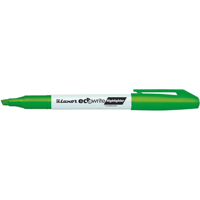 Luxor EcoWrite Highlighters –Chisel Tip