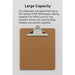 Premier Masonite Clipboard FC Size Bulldog Clip