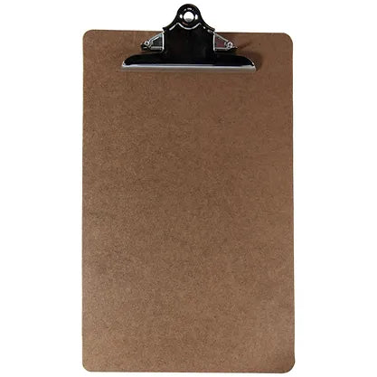 Premier Masonite Clipboard FC Size Bulldog Clip