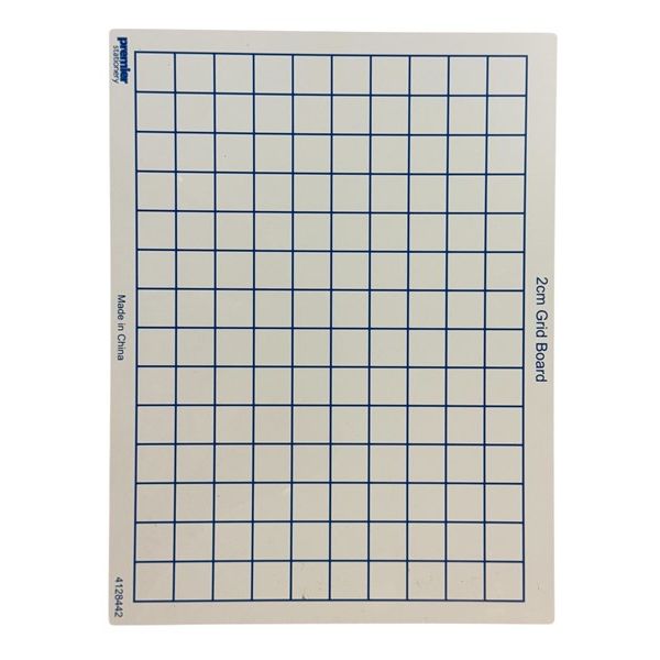 Premier Student Whiteboard Grid 2cm