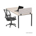 SANA Serenity Desk Screen 12mm Above Desk 740 x 400mm