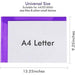 Purple Document Envelope A4 Size with Button Closure – Pack of 10