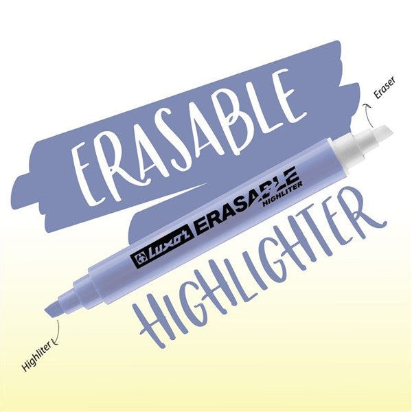 Luxor Erasable Highlighter – Dual Tip