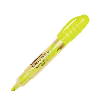 12 Jumbo Highlighters, Yellow