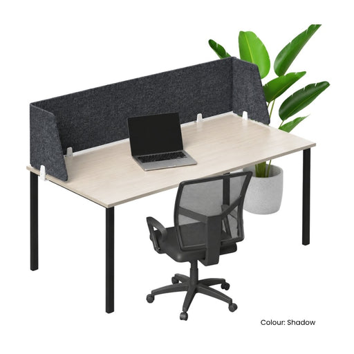 SANA Serenity Desk Screen 12mm Above Desk Surround 1500 x 400 x 300mm