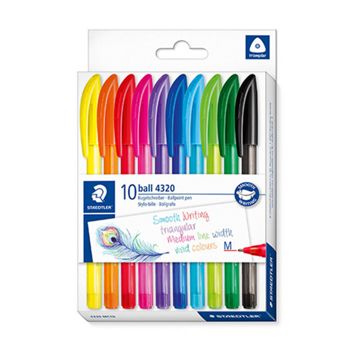 Staedtler Ballpoint Pen Set 4320 M - Pack of 10