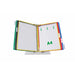 Tarifold Metal Desk Document Display System A4 10 Pockets Assorted