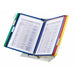 Tarifold Metal Desk Document Display System A4 10 Pockets Assorted