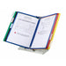 Tarifold Metal Desk Document Display System A4 10 Pockets Assorted