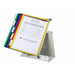 Tarifold Metal Desk Document Display System A4 10 Pockets Assorted