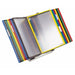 Tarifold Metal Desk Document Display System A4 30 Pockets Assorted