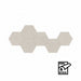 SANA Acoustic Shapes Hexagons 300 x 260mm Mushroom Pack of 6
