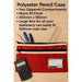 Polyester Pencil Case – Large 350mm x 180mm