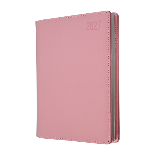 2027 Calendar Year Diary/Planner - 12 Month A5 Week to View - PU Padded Cover - Collins Associate