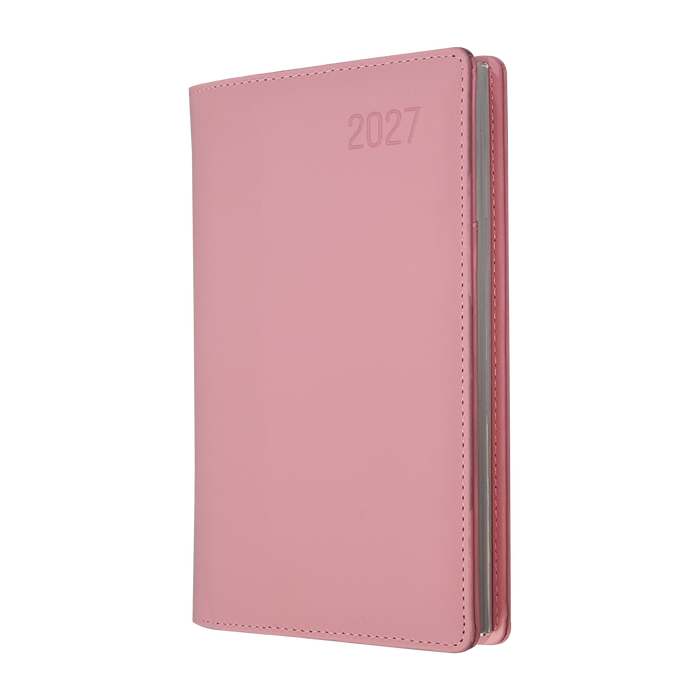 2027 Calendar Year Diary/Planner - 12 Month B6/7 Week to View - PU Padded Cover - Collins Associate