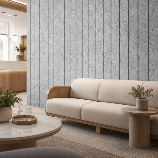 SANA Linea Acoustic Panel 12mm 2600 x 1200mm Moonlight 12
