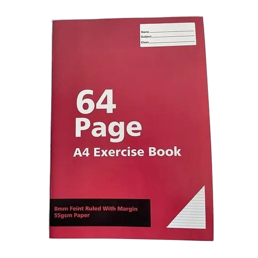 A4 Exercise Book 64 Pages