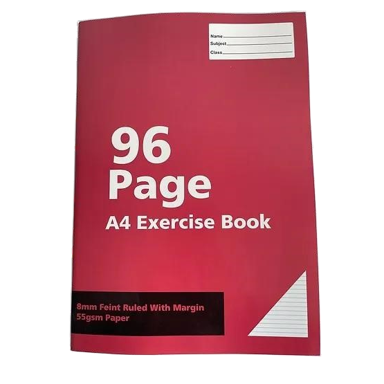 A4 Exercise Book 96 Pages