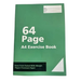 A4 Exercise Books Ruled 8MM 70GSM Premium Paper 64 Pages