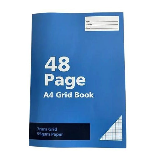 A4 Math Grid Book 55gsm 7mm 48 page