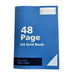 A4 Math Grid Book 55gsm 7mm 48 page