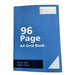 A4 Graph Exercise Book 96 Pages