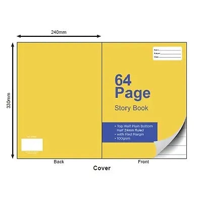 330x240mm Story Book 64 Pages