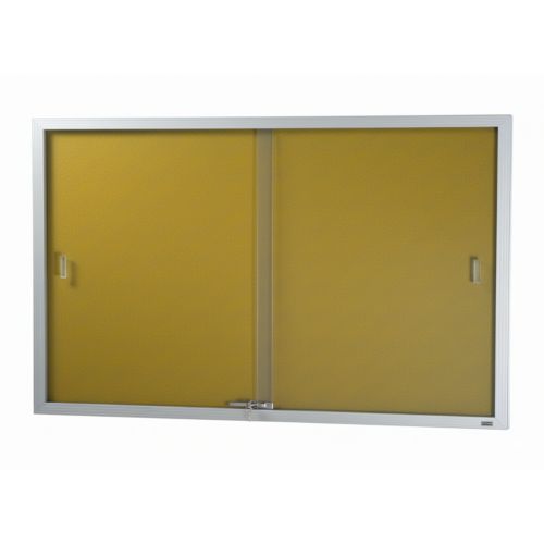 Visionchart BeNoticed Sliding Door Notice Case 1800 x 900mm SGCK3